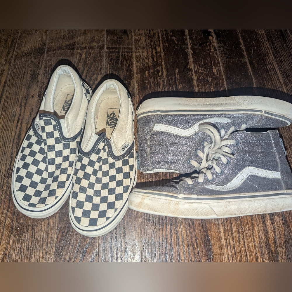 2pr Child Sz 3 Vans